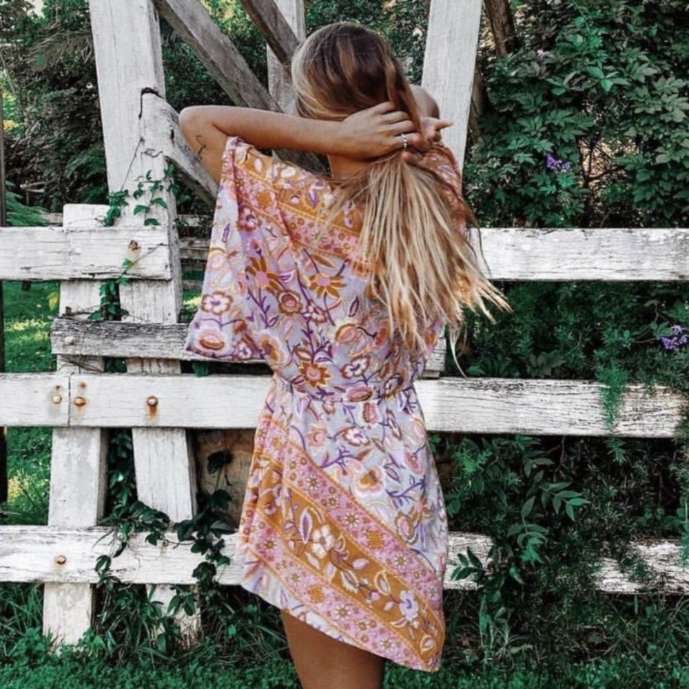 NEW Spell Lolita Mini Cut Out Dress in Lover